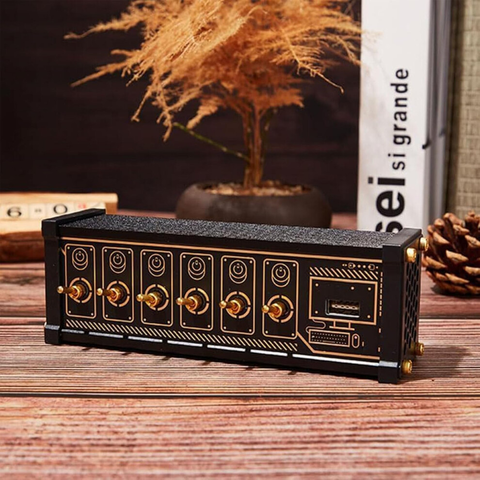 6 Port Usb Switcher 6Port Usb Docking Station For Sharing Usb Devices Data Transmission Button Switch For Phones 9365049195355