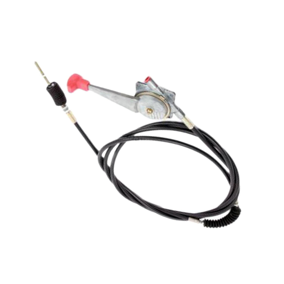 910/48800 91048800 Throttle Cable Assembly With Lever Compatible With Jcb Backhoe Loader 2Cxs 2Cxsl 2Cxsm 4C444 2Cx 3Cx 2Cxl 9365049197038