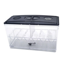 Isolation Box with Divider, Easy to Clean, Transparent, Detachable, Incubator, Breeding Box for