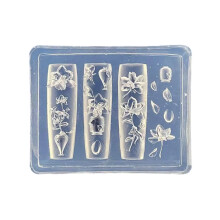 Elegant Bowknot Silicone Mould Set for Stylish Nail Art-Vase