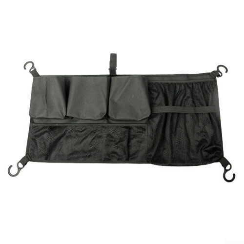 Flexible Stroller Net Bag Designed Compartments For Camping Adventures Universal Fits Most Stroller Models Nylon Mesh