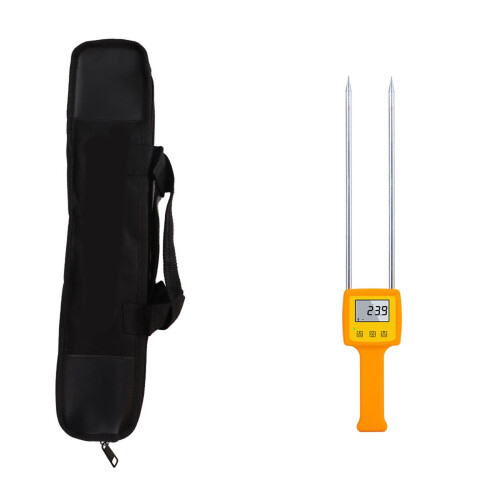 Grains Humidity Meter Double Probes with Anti Slip Handle for