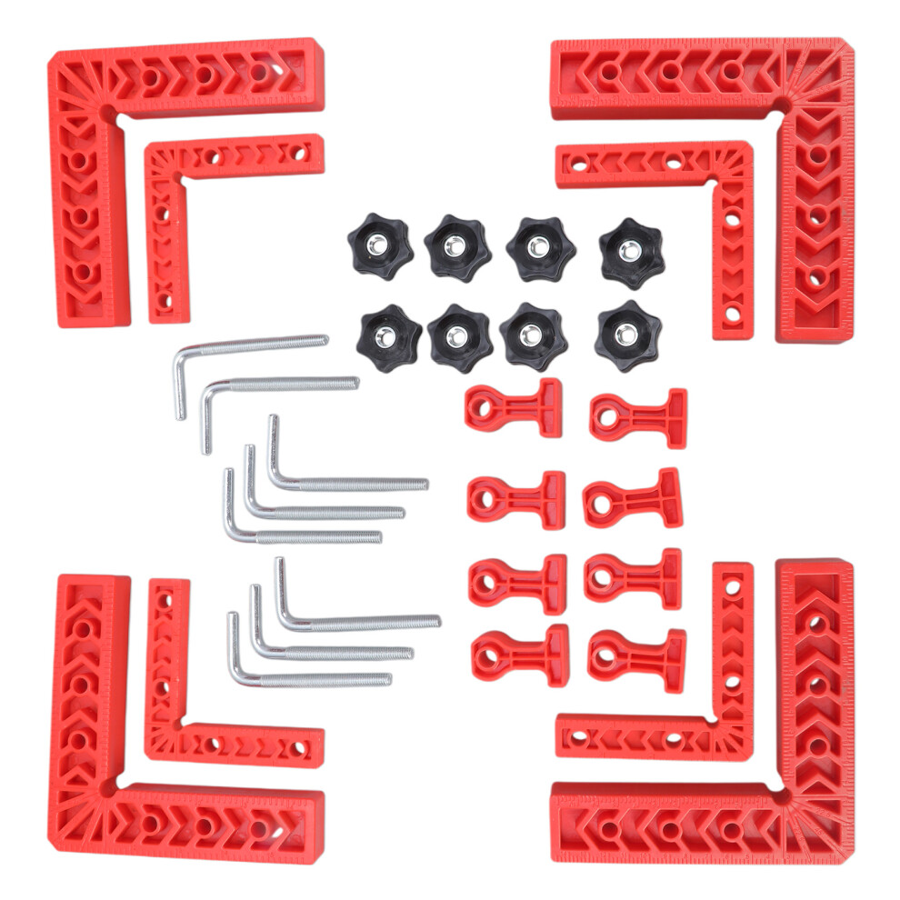 5Pcs Woodwork Corner Clamps For Perfect 90-6X4.4x4.clamp X8 7696001279205