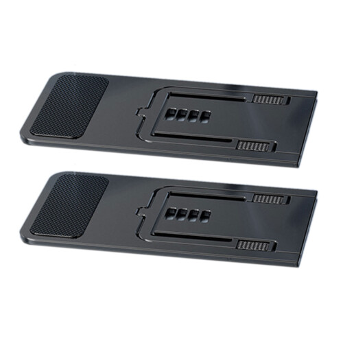 Support de bureau pour téléphone et tablette, support de-Noir