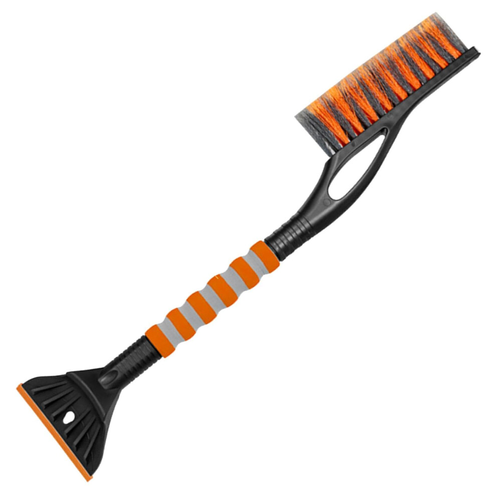 Snow Brush With Ice Scrapers, Scratchproof Bristle For Car Suv Truck Orange 9365049197021