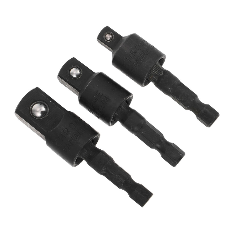 Power Drill Socket Adapter Rotatable Chuck Adapter For Drill Impact Driver Chromevanadium Steel Chuck For Black 9365049196451