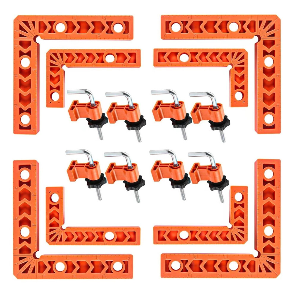 8 Set Woodworking Corner Clamps For Accurate-4X4.3x4.clamp X8 7696001278970