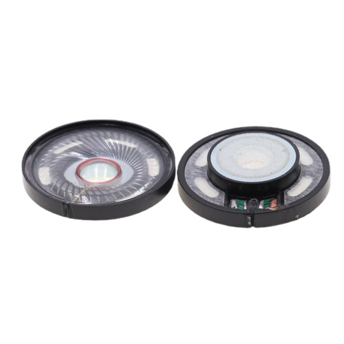 2 pièces 50mm 32Ohm 112db casque haut-parleur unité casque
