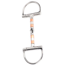 Bit Stainless Steel Bit Snaffle Horse Tool Accessories Mouth with Copper SS Rollers