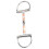 Bit Stainless Steel Bit Snaffle Horse Tool Accessories Mouth with Copper SS Rollers 1