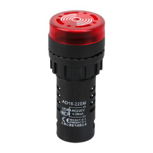 Reliable Sound Light Alarm Safety Warning Device for-Red AC1