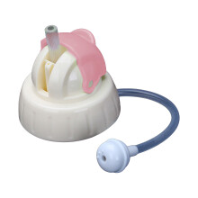 Replacement Lid Bottle Lid with Straw Plastic Material-Pink