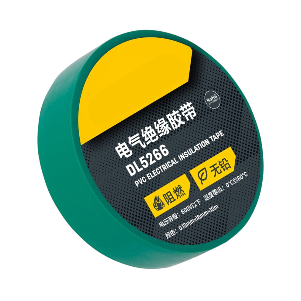 Pvc Electrical Insulation Tape Roll For Wire Harness-Green 7696001279786