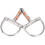 Bit Stainless Steel Bit Snaffle Horse Tool Accessories Mouth with Copper SS Rollers 5