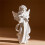 Figurine d'ange de prière douce pour fille, décorations-S 5