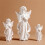 Figurine d'ange de prière douce pour fille, décorations-S 3