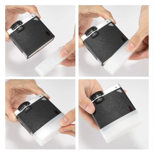 Diffuseur de lumière Flash pour appareil photo, boîte à-Jaune 1