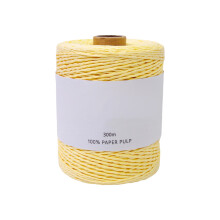 3,28 yards natuurlijk papier raffia lint verpakking papier-35