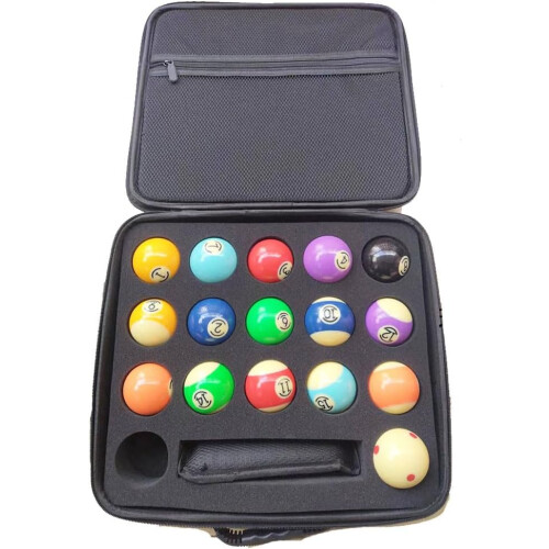 Billiard Case with Shoulder Strap for 22 Balls Travel Storage 1