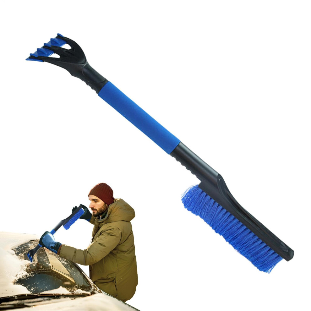 Car Snow Brush And Ice Scraper, Extendable Car Scraper, Ergonomic Foam Grip 9119770918116