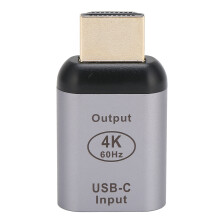 Type C-indgang til HDMI-udgangskonverter til moderne enheder, lyd- og videotransmission med 4K-opløsning, understøtter USB 3.1 til
