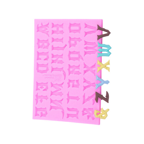 Letter/Number Silicone Candle Molds for Epoxy-uppercase letter