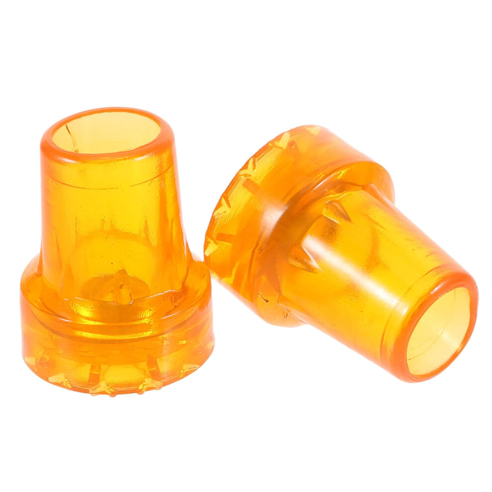 2pcs Climbing Cane Foot Cover NonSlip Crutch Feet Tip for Trekking Poles Skid Tip Replacement
