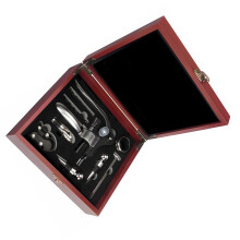 Professional Wine Opener Gift Set Bottle-Silver rabbit head w