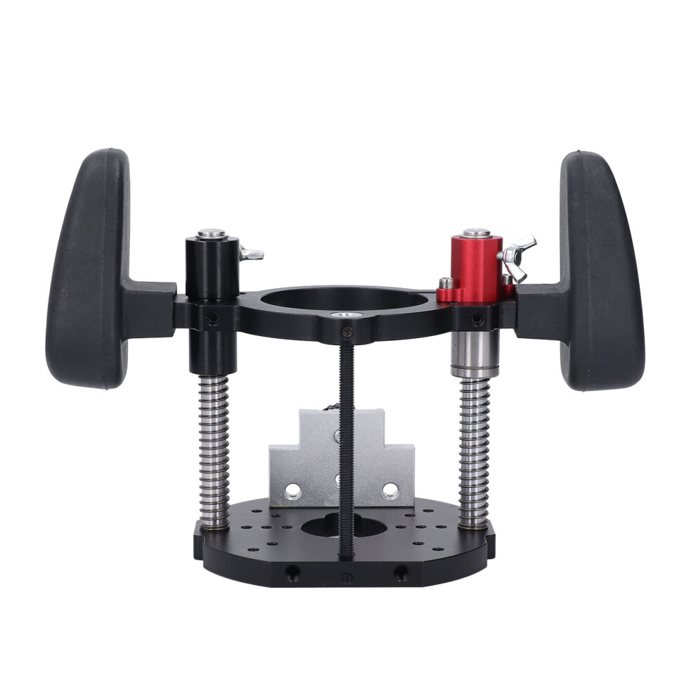 Adjustable Aluminum Router Lift System 63.5-65Mm For Woodworking 4141365389488