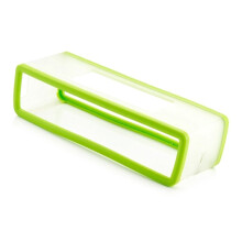 Étui en silicone léger pour mini haut-parleur assurant-vert fluo