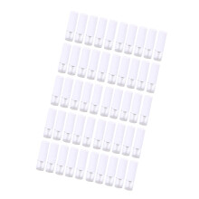 1ml Portable Perfume Sprayer Bottles Glass-White spray head