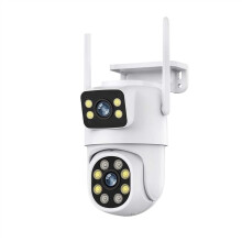 Home Security Cameras 8MP PTZ Outdoor Night Vision 4MP CCTV IP Camera 64G Card