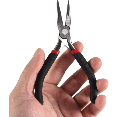 Handy Pliers DIY Tool Needle Nose no Tooth Ref: 6176 2