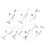 Practical Stainless Steel Spoon For Coffee-Water drops 304 25.5 4