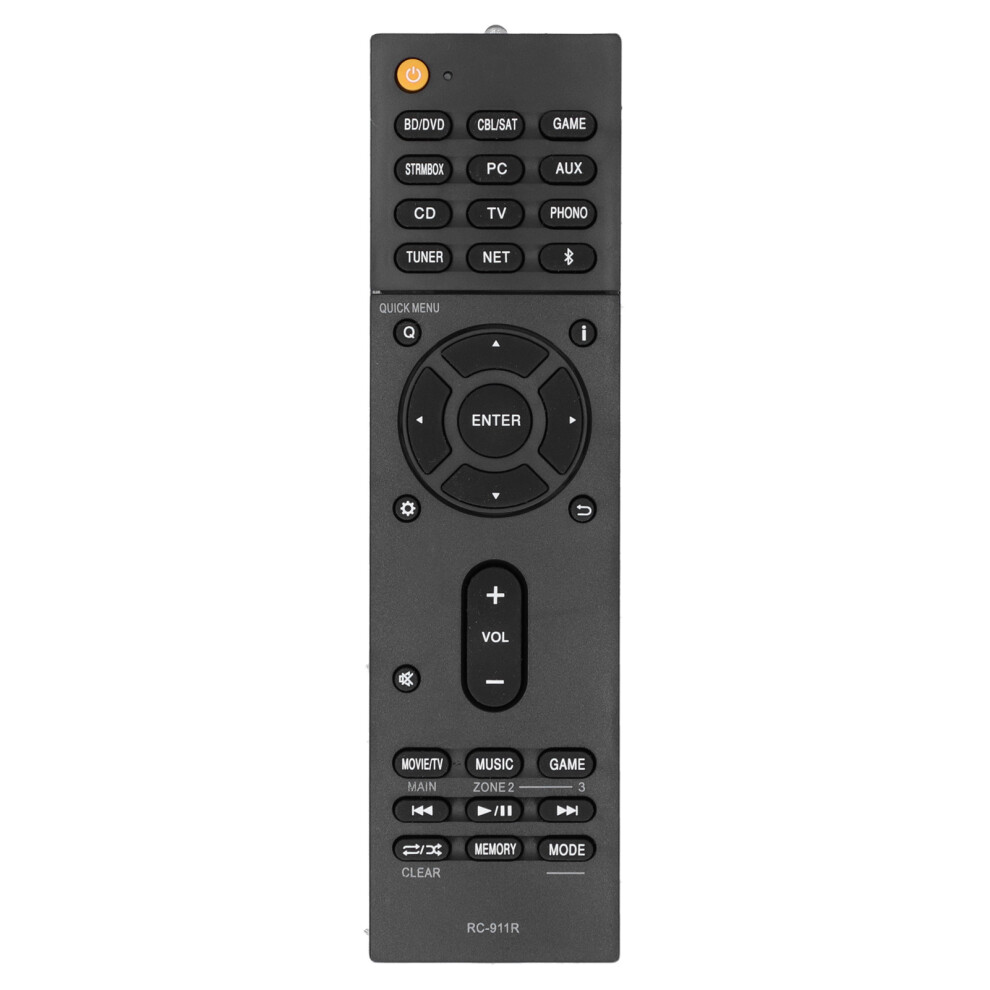 Rc-911R Replacement Remote Control For Onkyo System,Alternative For Onkyo Av Receiver Models,For Tx-Nr575e Tx-Rz810 Home Theater Receiver, Durable 9420858949589