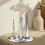 Handcrafted Shanghai Tower Architecture Model-Silver grey 20cm 7