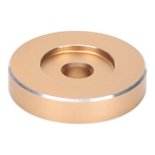 45 toeren platenadapter voor draaitafel, duurzame aluminium spindeladapter voor draaitafel, stabieler toonarm, centreert vinylplaten, goede kwaliteit