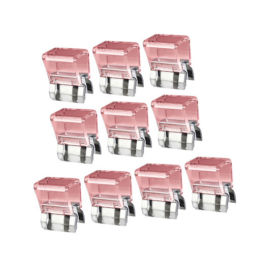 Multipurpose Plastic Trousers Clip  Keep-Transparent  Powder