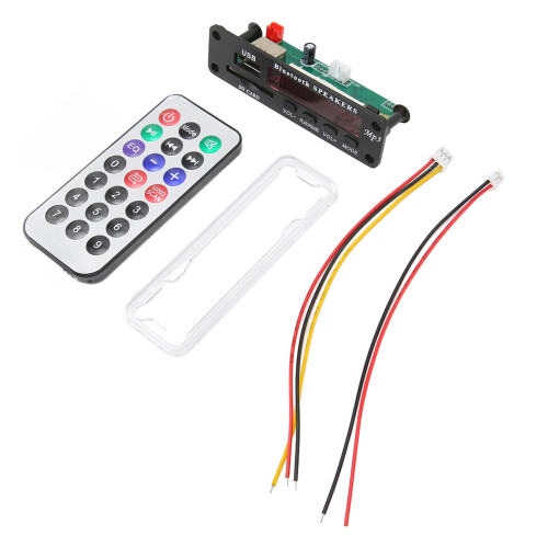 Module de décodage audio Bluetooth pour systèmes audio de voiture et de maison, module de décodage audio Bluetooth sans fil avec télécommande, 1