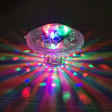 Luci decorative a LED per piscina, luci galleggianti solari per piscina con magneti e ventose, giocattoli da bagno a LED colorati per vasche da