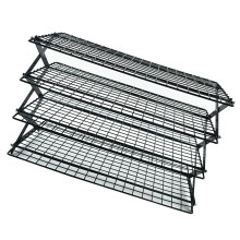 Multi Functional Foldable Food Rack Nonslip Base-4-tier