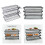 Multi Functional Foldable Food Rack Nonslip Base-4-tier 4