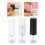Pack of 50 1ml Glass Perfume Atomizer Bottles-Black spray head 5