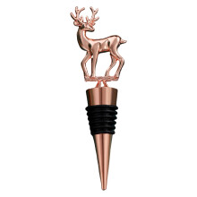 Decorative Zinc Alloy Cork Stopper Standard Beer-Rose Gold Deer