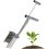 Bulb Planter, Bulb Planter Tool, Heavy Duty Long Handle Stainless Steel Seed Tool for Digging for Iris, Daffodils 4