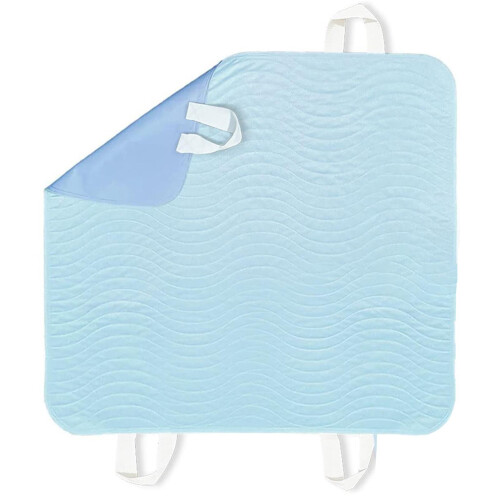 Transfer Board Bed Pad With 4 Handles, Reusable Positioning Pad for Elderly