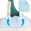 Transfer Board Bed Pad With 4 Handles, Reusable Positioning Pad for Elderly 2