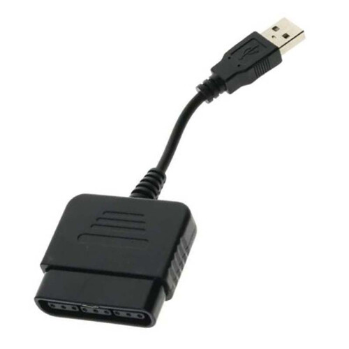 Compagno di gioco ampiamente applicabile, adattatore per controller PS2 per PS3 e PC, pronto hot plug per sessioni di gioco immediate, buona 1