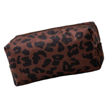 Leopard Print Makeup Bag Portable Travel Organizers for Women