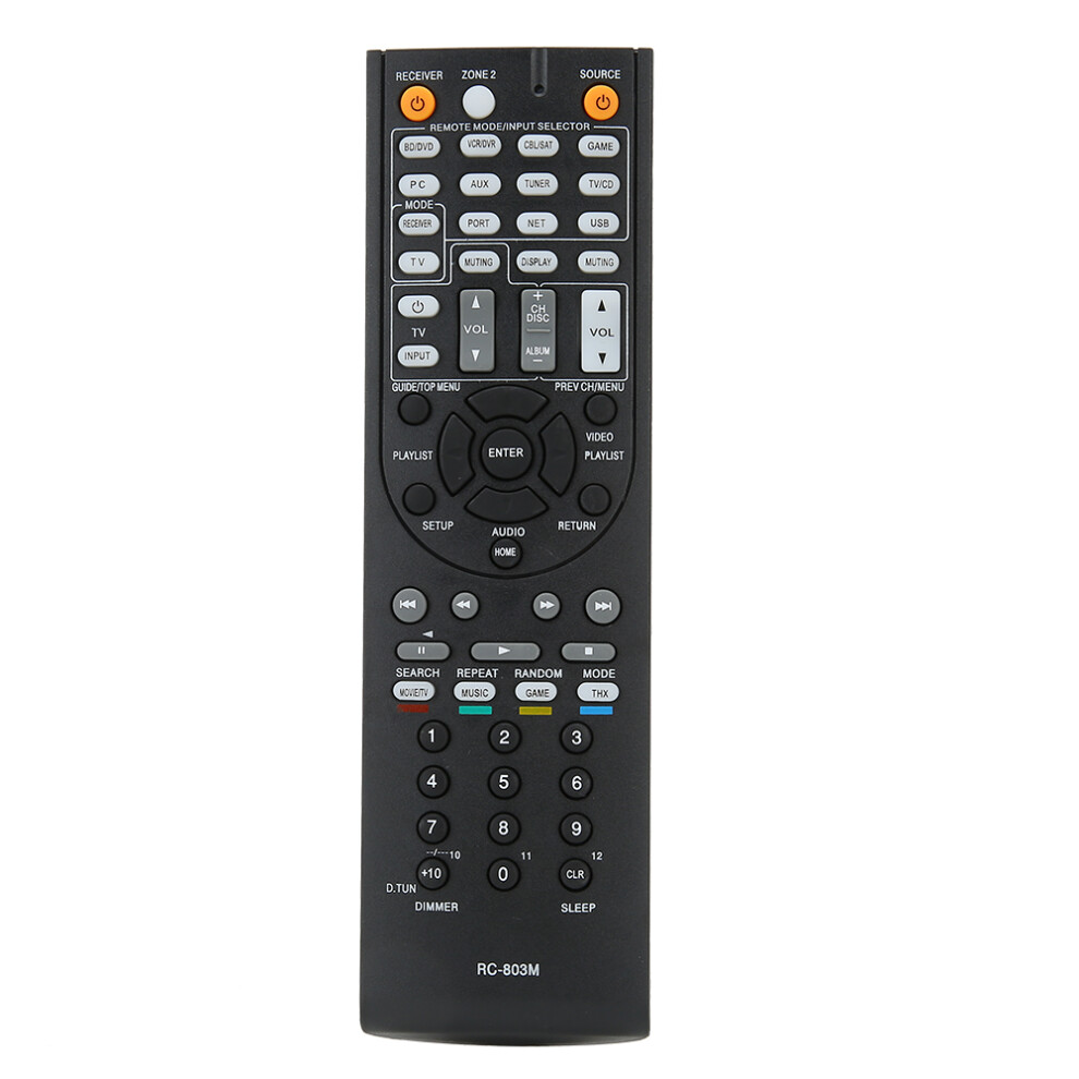 Replacement Controller For Onkyo Audio Systems,No Programming Required Universal Remote With Ergonomic Design And Contact Sensitivity, Good Quality 9420858948285